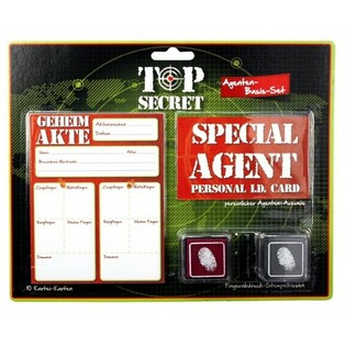 TOP SECRET &ndash; SPECIALE AGENT, VINGER AFDRUK SET (12st.)