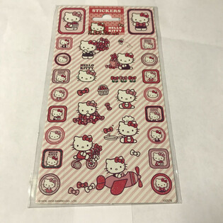 STICKERS: HELLO KITTY,  Afm. 20 x 10 Cm. (10st.)