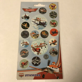 STICKERVEL: DISNEY PLANES,  Afm. 20 x 10 Cm. (10st.)