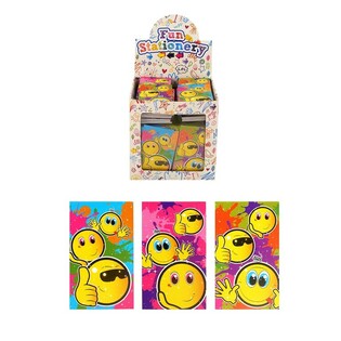 NOTITIEBOEKJE &ndash; MODEL: SMILEY IN DISPLAY (168st.)