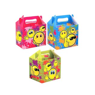 MENUBOX &ndash; SMILEY &ndash; 14 x 9.5 x 18 Cm (12st.)
