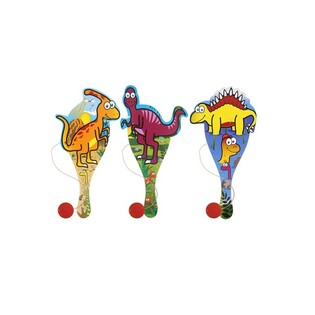 DINOSAURUS PADDLE BAT BAL SPEL (24st.)