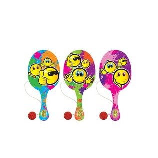 SMILEY PADDLE BAT BAL SPEL (12st.)