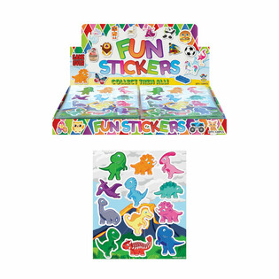 FUN STICKERS &ndash; MODEL: DINOSAURUS (120st.)
