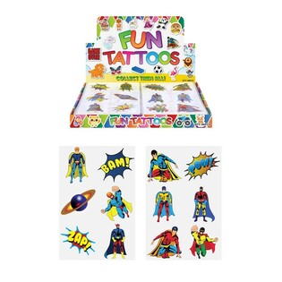 FUN TATTOOS &ndash; MODEL: SUPER HERO (96st.)