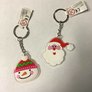 KERST SLEUTELHANGERS (12st.)