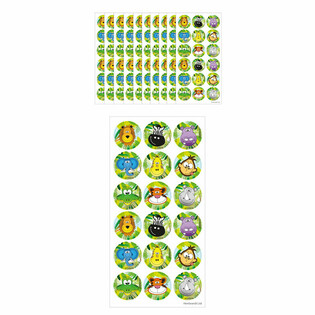 FUN STICKERS &ndash; JUNGLE 18 STICKERS PER VEL (10st.)