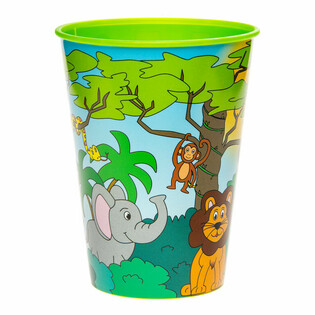 DRINKBEKER / IJSBEKER JUNGLE DIEREN - 260 ML. (12st.)