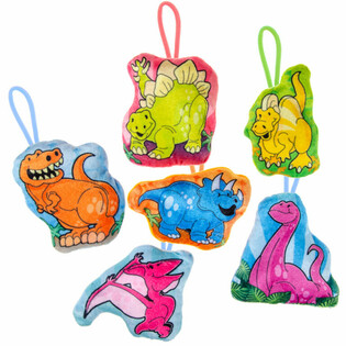 MIX PLUCHE DINOSAURUSSEN  - 13.5 Cm. (24st.)