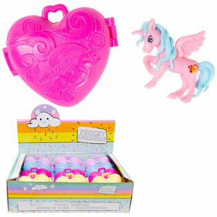 POCKET UNICORN - EENHOORN IN HARTVORMIG DOOSJE (12st.)