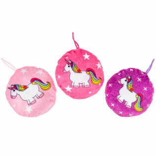 PLUCHE UNICORN / EENHOORN - 10 Cm. (24st.)