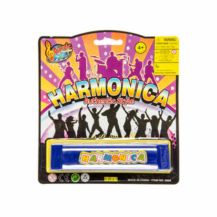 MONDHARMONICA OP KAART (12st.)