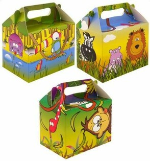 MENUBOX &ndash; JUNGLE &ndash; 14 x 9.5 x 18 Cm (12st.)