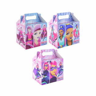 MENUBOX &ndash; SUPER GIRLS &ndash; 14 x 9.5 x 18 Cm (24st.)