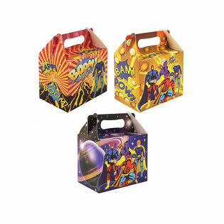 MENUBOX &ndash; SUPER HERO &ndash; 14 x 9.5 x 18 Cm (24st.)
