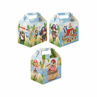 MENUBOX &ndash; PIRAAT &ndash; 14 x 9.5 x 18 Cm (24st.)