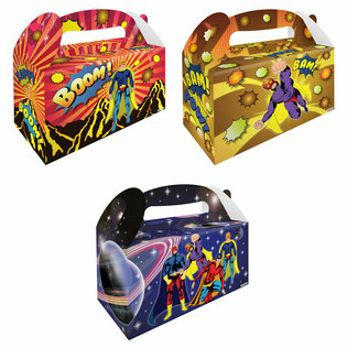 MENUBOX – SUPER HERO – 22.5 x 9.5 x 18 Cm (12st.)