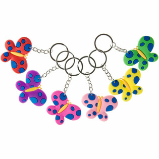 SLEUTELHANGERS VLINDERS (48st.)