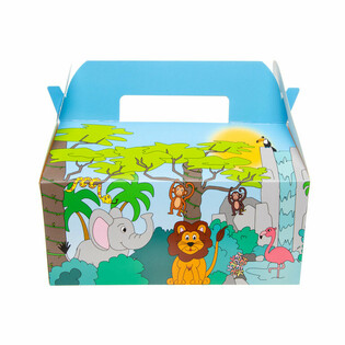 MENUBOX JUNGLE - 22.5 x 12 x 9.5 Cm. (24st.)