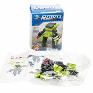 BRICKS BOUWSTENEN BOUWBLOKJES - MODEL: ROBOT (12st.)
