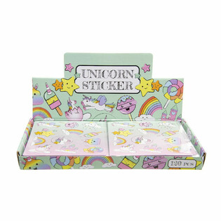 FUN STICKERS &ndash; MODEL: UNICORN / EENHOORN (120st.)