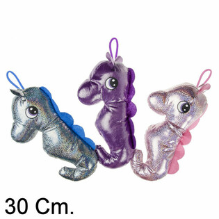 PLUCHE ZEEPAARD, 30 CM - MIX KLEUREN (6st.)