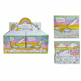 EENHOORN / UNICORN PUZZEL, 48 STUKJES - IN DISPLAY(12st.)