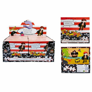PIRATEN PUZZEL, 48 STUKJES - IN DISPLAY (12st.)