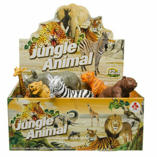 GROTE WILDE DIEREN - SPEELFIGUREN IN DISPLAY (12st.)