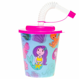 DRINKBEKER / IJSBEKER MET RIETJE – ZEEMEERMIN (12st.)