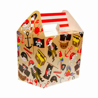 MENUBOX / TRAKTATIEDOOSJE PIRAAT 14x10x17 Cm. (12st.)