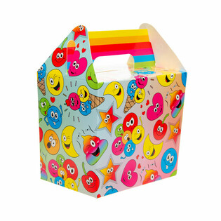MENUBOX / TRAKTATIEDOOSJE SMILEY 14x10x17 Cm. (12st.)