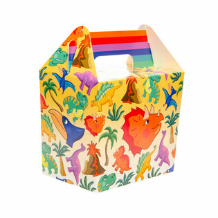 MENUBOX / TRAKTATIEDOOSJE DINOSAURUS 14x10x17 Cm. (12st.)