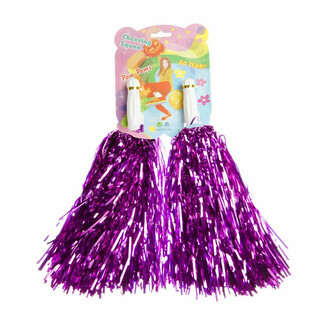 POMPONS ZWAAI EN DANS STOKJES SET (12st.)