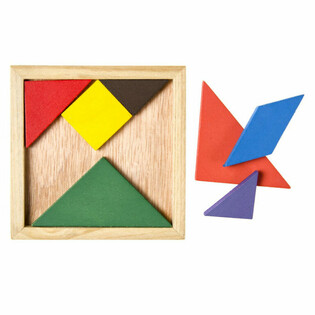 HOUTEN TANGRAM PUZZEL (12st.)