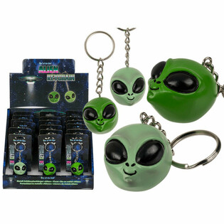 **MEGA GOEDKOOP** ALIEN SLEUTELHANGER  (18st.)