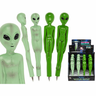 **MEGA GOEDKOOP** ALIEN BALPENNEN IN DISPLAY  (12st.)