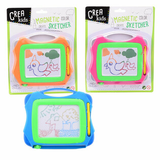 CREA KIDS - MAGNETISCH KLEUREN TEKENBORD (12st.)