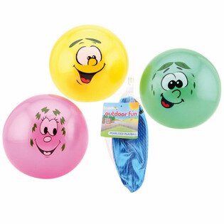 MIX VROLIJKE GEZICHTEN / SMILEY BAL Ø20 Cm (36st.)
