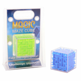 XXL MAGIC MAZE CUBE &ndash; DOOLHOF KUBUS OP BLISTER (6st.)