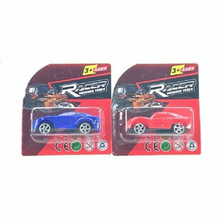 MIX PULL BACK SPORT AUTO&rsquo;S OP BLISTER KAART (24st.)