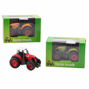 FARM MASTERS - DIE CAST TRACTOR IN GIFTBOX (12st.)