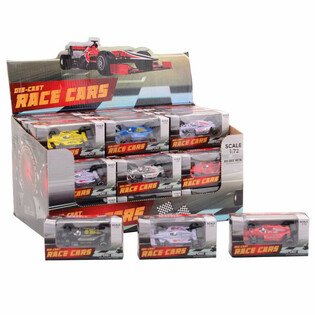 MIX F1 RACEAUTO&rsquo;S - SCHAAL: 1:72 - IN DISPLAY (36st.)