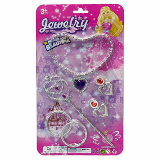 GIRLS BEAUTY SET OP KAART (12st.)