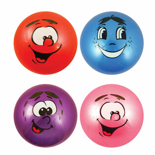 SMILEY FACE BAL &Oslash; 23 Cm. (12st.)
