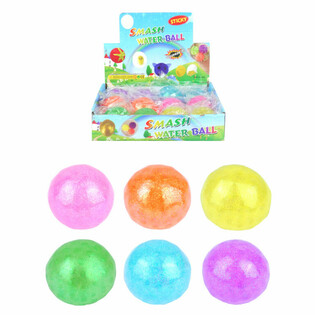 SQUEEZE GLITTER BAL IN DISPLAY (12st.)