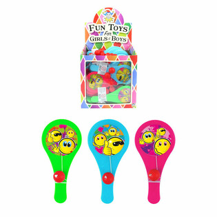 PADDLE BAT SPEL - MODEL: SMILEY - IN DISPLAY (96st.)