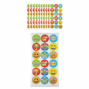 FUN STICKERS - PRESTATIE STICKERS - 18 STICKERS PER VEL (10st.)