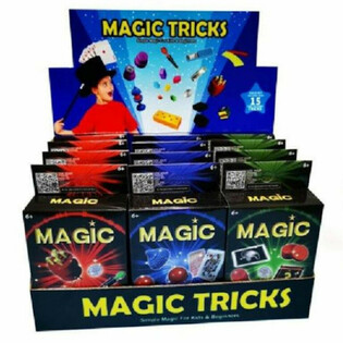 MIX SOORTEN MAGIC GOOCHEL TRUCS IN DISPLAY (12st.)