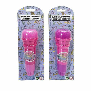 ECHO MICROFOON - ROSE - VOOR MEISJES OP KAART (12st.)